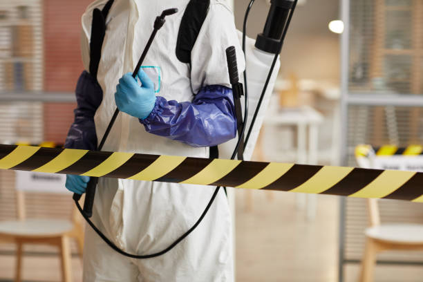 Professional Infectious Disease Decontamination technician working in Inverness, FL